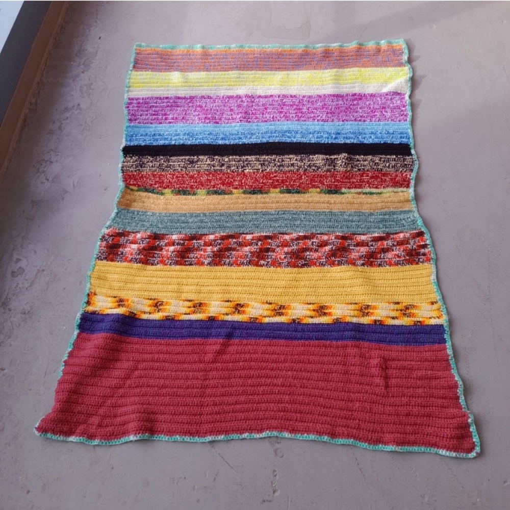 Handmade multicolor Blanket